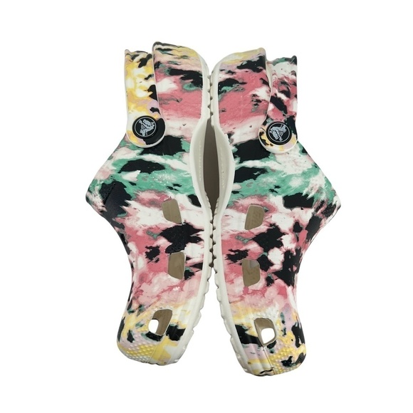 Crocs Tie Dye Mania Slip On Shoes Size 5 Women (3 Men) - Picture 5 of 8